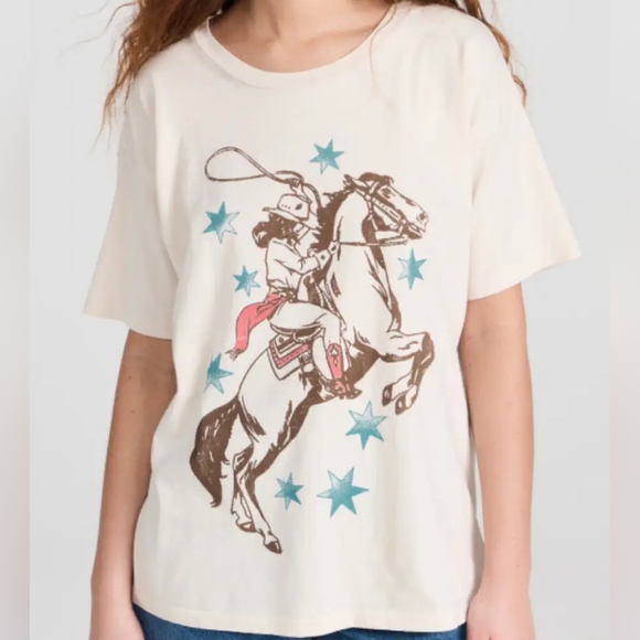 Daydreamer Midnight Bandit Merch Tee western inspired cowgirl graphic top - Picture 1 of 3